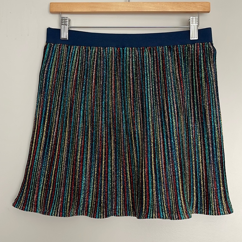 GYMBOREE Girls Multicolored Metallic Sparkly Skit Size 14 NWT